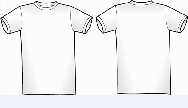 2 Free Blank Shirt Templates