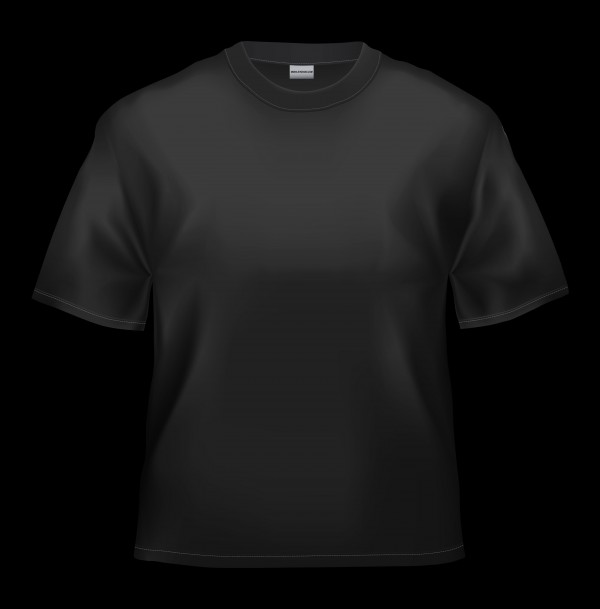 Blank black T shirt